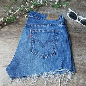 Levi's | 515 Denim cut offs